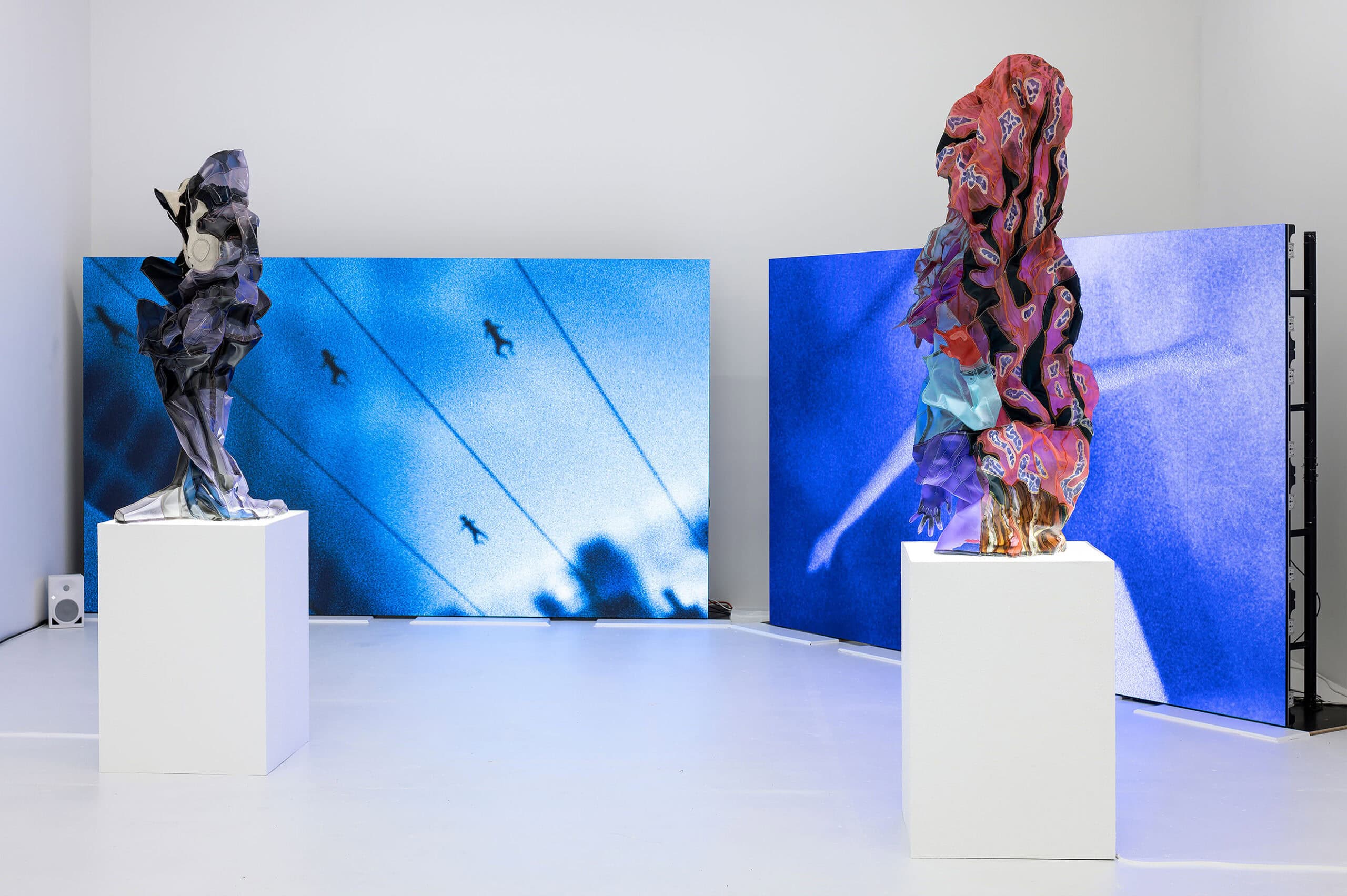 Installation view: SOLID STATE DREAM — exhibition by Fynn Ribbeck